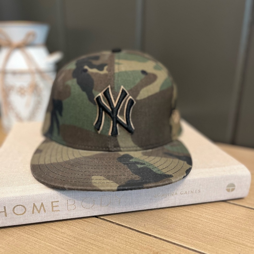 New Era 59FIFTY NY Yankees Camo Fitted Hat 7 5/8